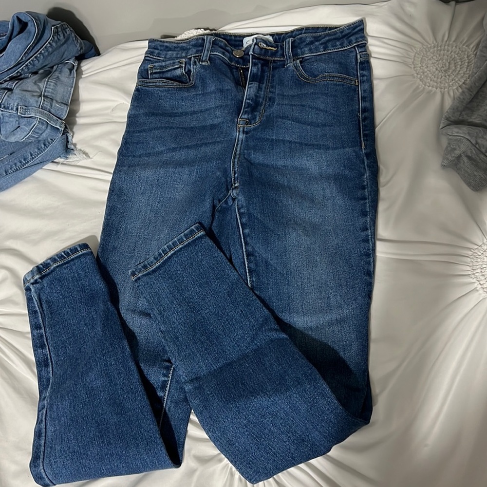 dark denim jeans